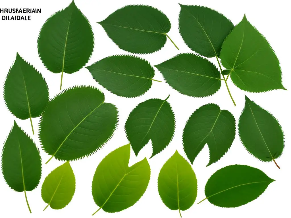 Illustration of different houseplant diseases, including yellowed leaves, powdery mildew, and discolored spots.